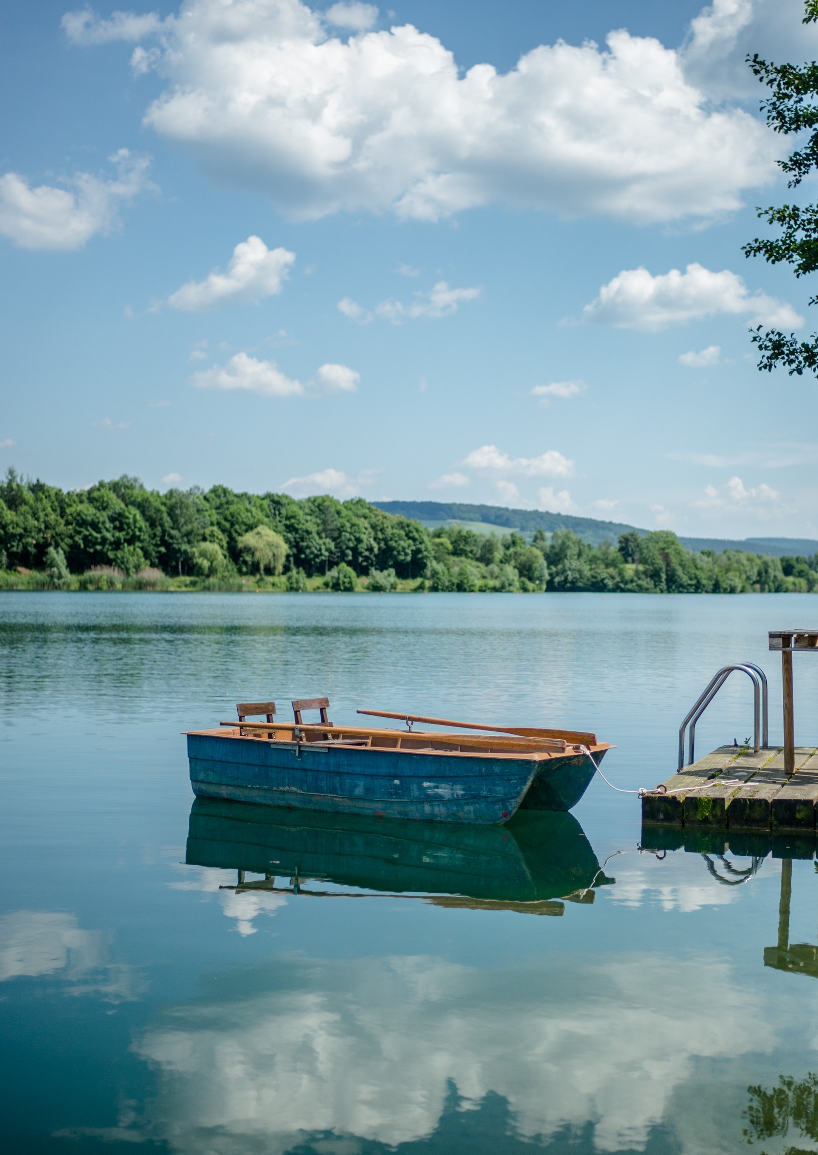 Boot auf dem See